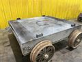 60" X 50" RAILROAD WORK DOLLY / TRANSFER CART: STOCK #17182