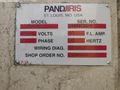 500 LB PANDJIRIS MODEL ALPHA 5-3 WELDING POSITIONER, 115 VOLT: STOCK #23359