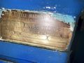 2,500 LB X 18" LITTELL MODEL #25-18 DOUBLE END PULL OFF UNCOILER COIL REEL: STOCK #22118