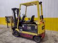 5,800 LBS HYSTER MODEL #E65XM2 36V ELECTRIC FORKLIFT & CHARGER: STOCK #21662