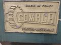 8" X 8" COMACA HYDRAULIC NOTCHER / NOTCHING MACHINE: STOCK #21131