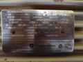 10 HP GE MOTOR, FRAME #256T: STOCK 18648