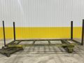 10,000 LBS X 12' HEAVY DUTY MOBILE TRANSFER CART WITH FORK POCKETS: STOCK #20243