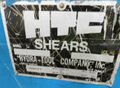 10' x 1/4" HTC MODEL 250-10A HYDRAULIC SHEAR: STOCK #19778