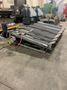 USED MET-FAB 3/8 X 10 SHEAR CONVEYOR WITH PNEUMATIC SHEET SUPPORTS, Stock# 10925