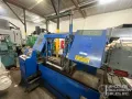 W.F. Wells F-16-2A Semi-Auto Twin Post Horizontal Band Saw 16" x 20" #7052 #2