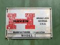 3'' X 0.135'' HAVEN MODEL 872 TUBE RE-CUT CUTOFF MACHINE: STOCK 15019