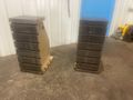 (1) PAIR G & L 12" X 26 X  T SLOTTED ANGLE PLATES: STOCK #76671