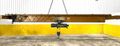 7.5 TON x 27'-4" MOVE HANDLING SYSTEMS SINGLE GIRDER BRIDGE CRANE W/ SHAW-BOX HOIST: STOCK #2101