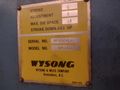 60 TON X 6' WYSONG HYDRAULIC PRESS BRAKE: STOCK #16925