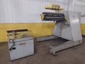 20,000 LB 10 TON X 48" RED BUD (RBI) MOTORIZED COIL REEL / UNCOILER & STRAIGHTENER FEED LINE: ST