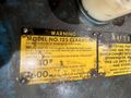 2 HP BARRETT MODEL #125 CLARIFUGE 3600 RPM CHIP SPINNGER WRINGER CENTRIFUGE: STOCK #23459