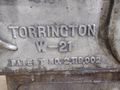 .072" X 1" COIL TORRINGTON MODEL #W-21 SPRING COILER / COIL MACHINE: STOCK #18720