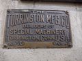 .148" x 2.75" COIL O.D. TORRINGTON MODEL #W12 SPRING COILER / COIL MAKING MACHINE: STOCK #18728