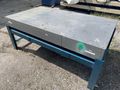 44” X 80” X 8” GRANITE LAYOUT SURFACE PLATE WITH STAND: STOCK #11174