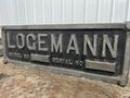 12" X 12" LOGEMANN MODEL #1212 HYDRAULIC SCRAP METAL BALER / BRIQUETTER: STOCK #11504