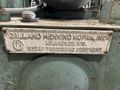 12" X 6" GALLAND HENNING MODEL #12DC DUAL COMPRESSION METAL SCRAP BALER: STOCK #21846