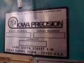 72" X 18 GA IOWA PRECISION MODEL WHISPER-LOC HYDRAULIC PITTSBURG SEAM CLOSURE MACHINE: STOCK #17