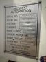 63" MIDWEST AUTOMATION MODEL #N3-6375 3 HEAD WET TYPE BELT DEBURRING GRINDER MACHINE: STOCK 1822