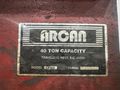 40 TON ARCAN MODEL #CP-401 H-FRAME PRESS: STOCK #22885