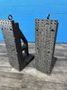 1 SET OF 10" X 16" X 32" HIGH HEAVY DUTY DRILLED AND TAPPED ANGLE PLATES: STOCK #78183