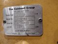 10,000 LB X 48" CALDWELL MODEL #82-5-48 C HOOK COIL LIFTER: STOCK #18875