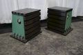 1 SET OF DEVLIEG 20-1/2" X 25" T SLOTTED ANGLE PLATES: STOCK #75545