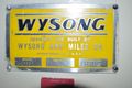 25 Ton Wysong Mechanical Press Brake
