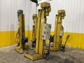 (4) 15 TON SEFAC MODEL #M120BF2000 MOBILE RAIL CAR LOCOMOTIVE COLUMN JACK LIFTS, 120,000 LBS TOT
