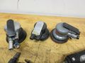 Pneumatic Power Tools, (3) 4.5" Palm Sanders, (4) 90 Deg Die Grinders, (3) Straight Die Grinders, (1) Drill with 3/8" Keyed Chuck- Auction Item
