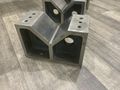 (4) 10" X 5" X 6.5" HIGH V-BLOCKS: STOCK #80026