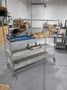 Metro Rolling Wire Shelf, with 5 Adjustable Shelfs and (2) Woodframe, (1) Plastic Frame Moving Dollies- Auction Item