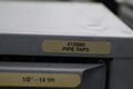 Huto Drill Index, Pipe Taps - 3 Drawer- Auction Item