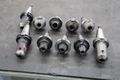 CT40 Taper Tool Holders: (10) End Mill Holders- Auction Item