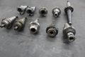CT40 Taper Tool Holders: (3) Er2 Collet Holders, (2) Shell Mill Drivers, (5) End Mill Holders- Auction Item