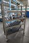 CT40 Taper Tool Rack Cart (Portable) (4) Shelves - 140 Tool Holder Stations with Assorted CT40 Taper Tool Holders- Auction Item