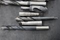 Large Straight Shank and Morse Tpaer Drills, Morse Taper Adapters- Auction Item