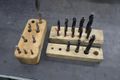 Core Drills, Assorted w Dividers- Auction Item