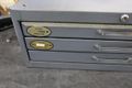 Huot Drill Index - 3 Drawer with Contents: End Mills, Many Carbide, Mostly NEW- Auction Item