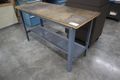Work Bench with Lower Shelf, 60" x 24" x 34"H- Auction Item