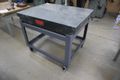 Precision Granite Surface Plate, 2-Ledge, Grade A, 48" x 36" x 6" with Portable Steel Stand- Auction Item