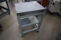 Granite Surface Plate, Grey with Portable Steel Stand, Lower Shelves, 18" x 24" x 3" - Auction Item