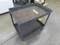 Metal Cart Portable on Casters- Auction Item