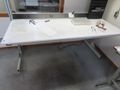 Adjustable Work Bench and Light w Power Strip- Auction Item