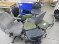 Office And Shop Chairs Approx. 8 On Casters- Auction Item