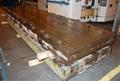 60" x 218" T-Slotted Floor Plate, 10" Thick, (5) T-Slots, Cast Iron #28374