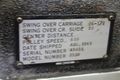 28" X 96" & 240" LODGE & SHIPLEY HOLLOW SPINDLE ENGINE LATHE, 12-5/8" HOLE: #10924