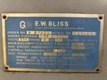 45 TON BLISS MODEL #C45 OBI STAMPING PRESS 2.5" STROKE: STOCK #22433