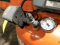 7.5 HP DEVAIR MODEL #TASV-5052-S 175 PSI VERTICAL AIR COMPRESSOR WITH AIR TAK 20 SCFM AIR DRYER: