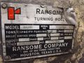 (6) 2.5 TON RANSOME MODEL #AAIRR TURNING ROLLS: STOCK 14800